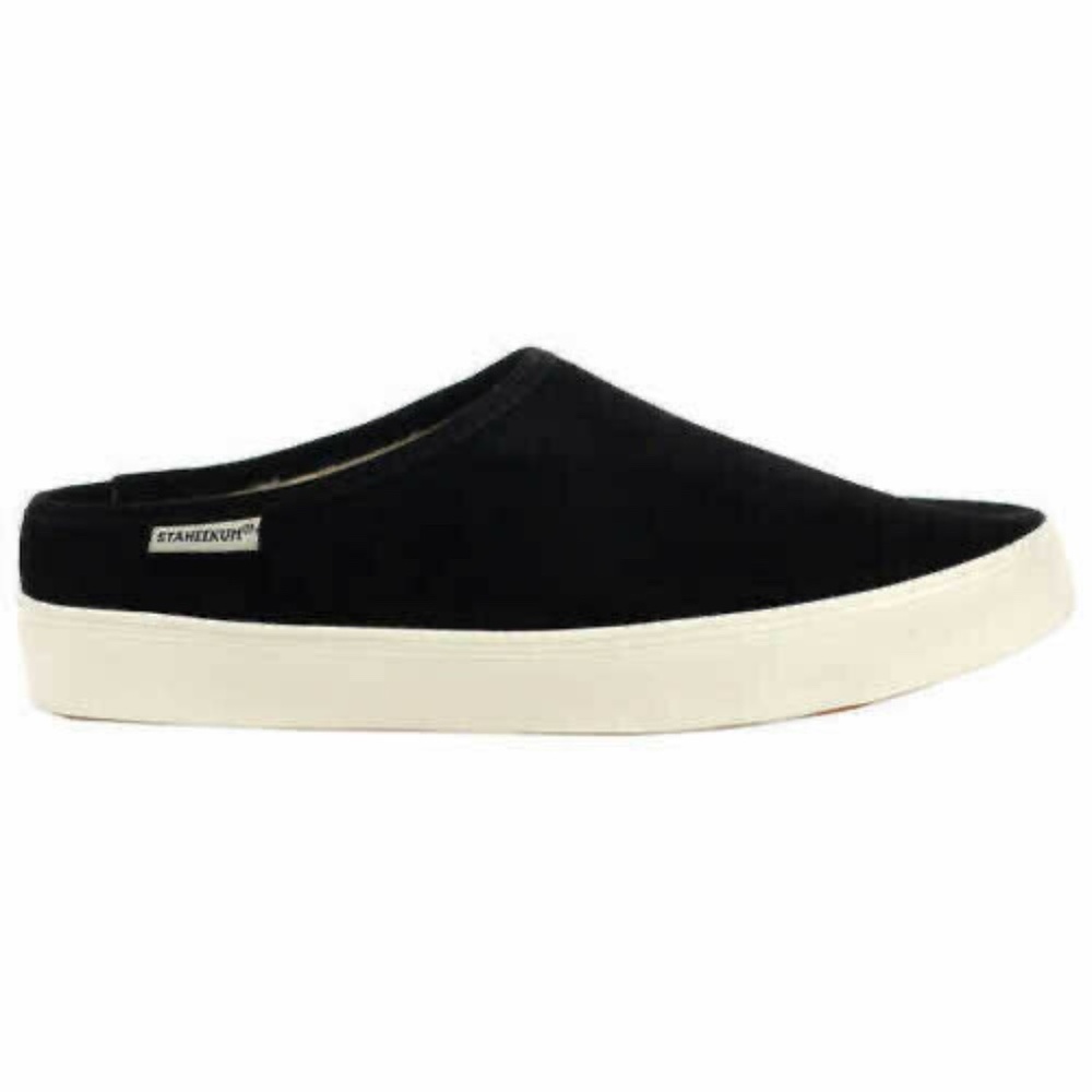 NEW Staheekum Women's Plush Lining Cascade Mule SUEDE BLACK SLIP ON SHOES NIB - Picture 10 of 10